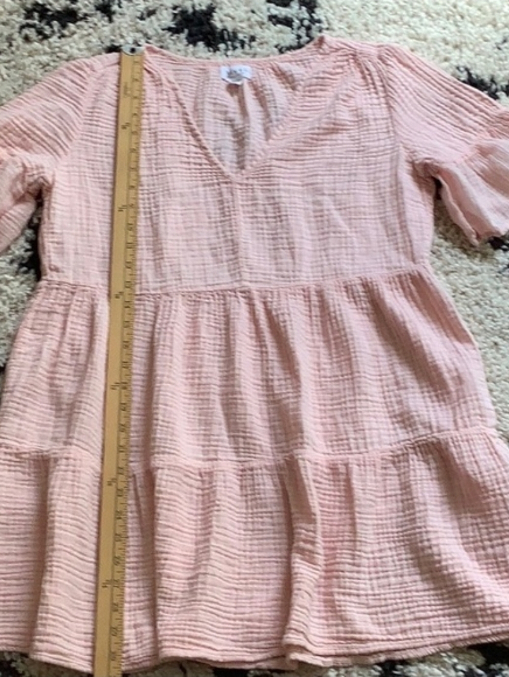 Velvet by Graham & Spencer Baby DOLL MINI DRESS Ligth Pink Size M